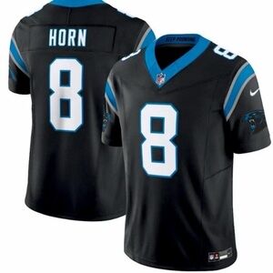 NEW Jaycee Horn Carolina Panthers Nike NFL Football Game Jersey Mens XL